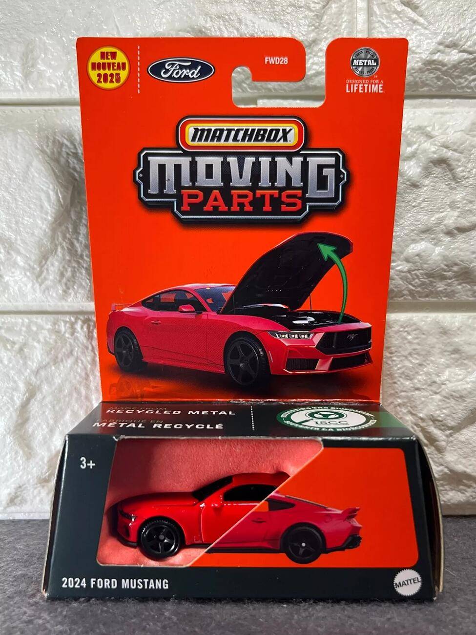 S650 Mustang First S650 2024 Ford Mustang Diecast! 1/18 Dark Horse in Carbonized Gray 1730913919058-wn