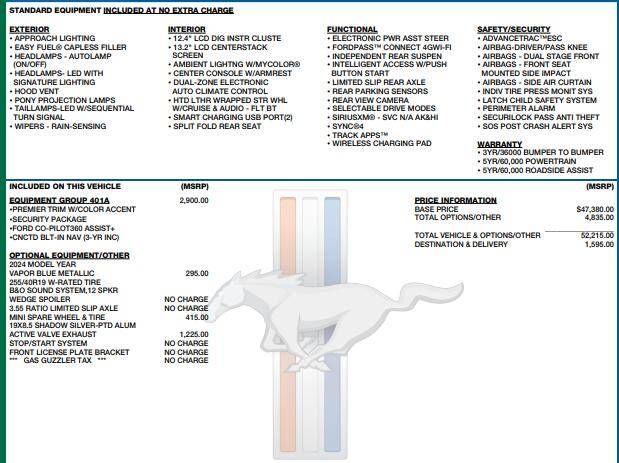 S650 Mustang GT Gas Guzzler Tax. Why some cars have it and some don't ? 1731093028814-9w