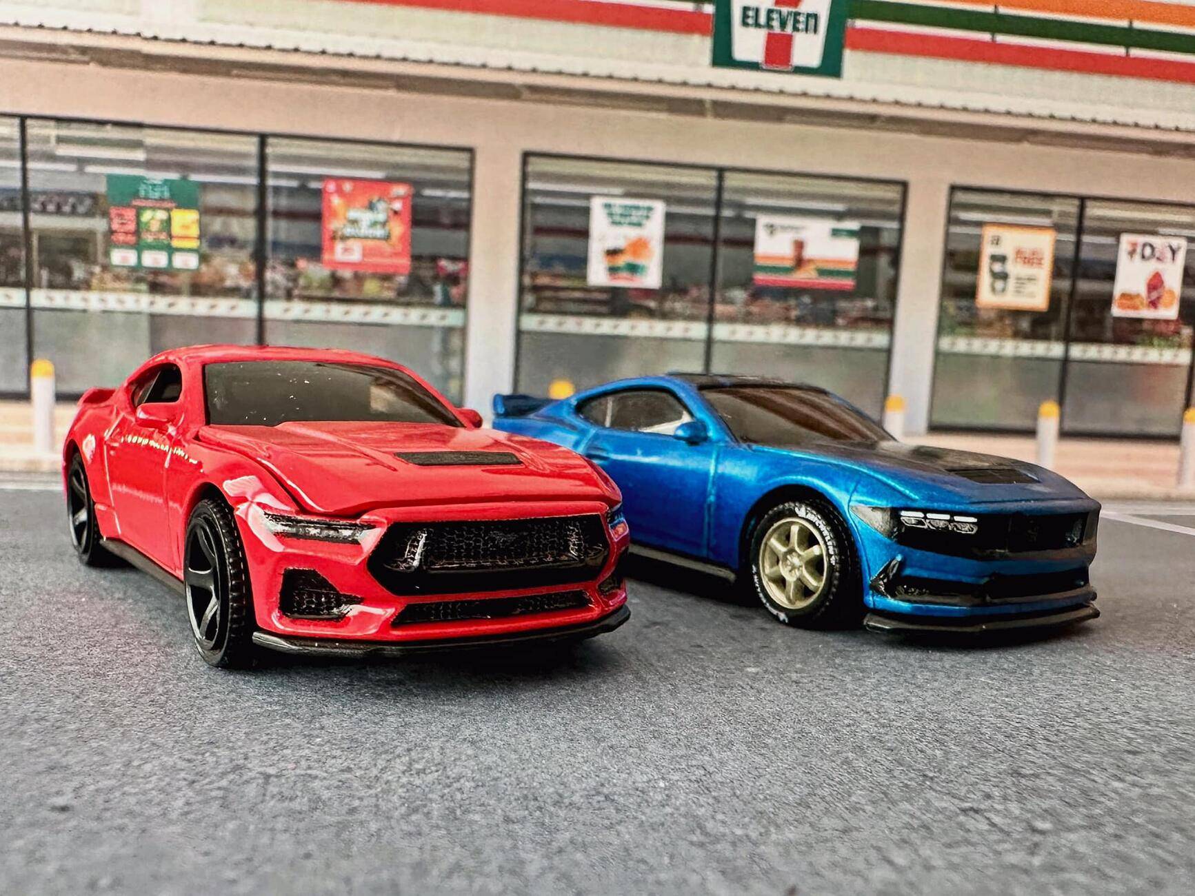 S650 Mustang First S650 2024 Ford Mustang Diecast! 1/18 Dark Horse in Carbonized Gray 1731529682034-6l