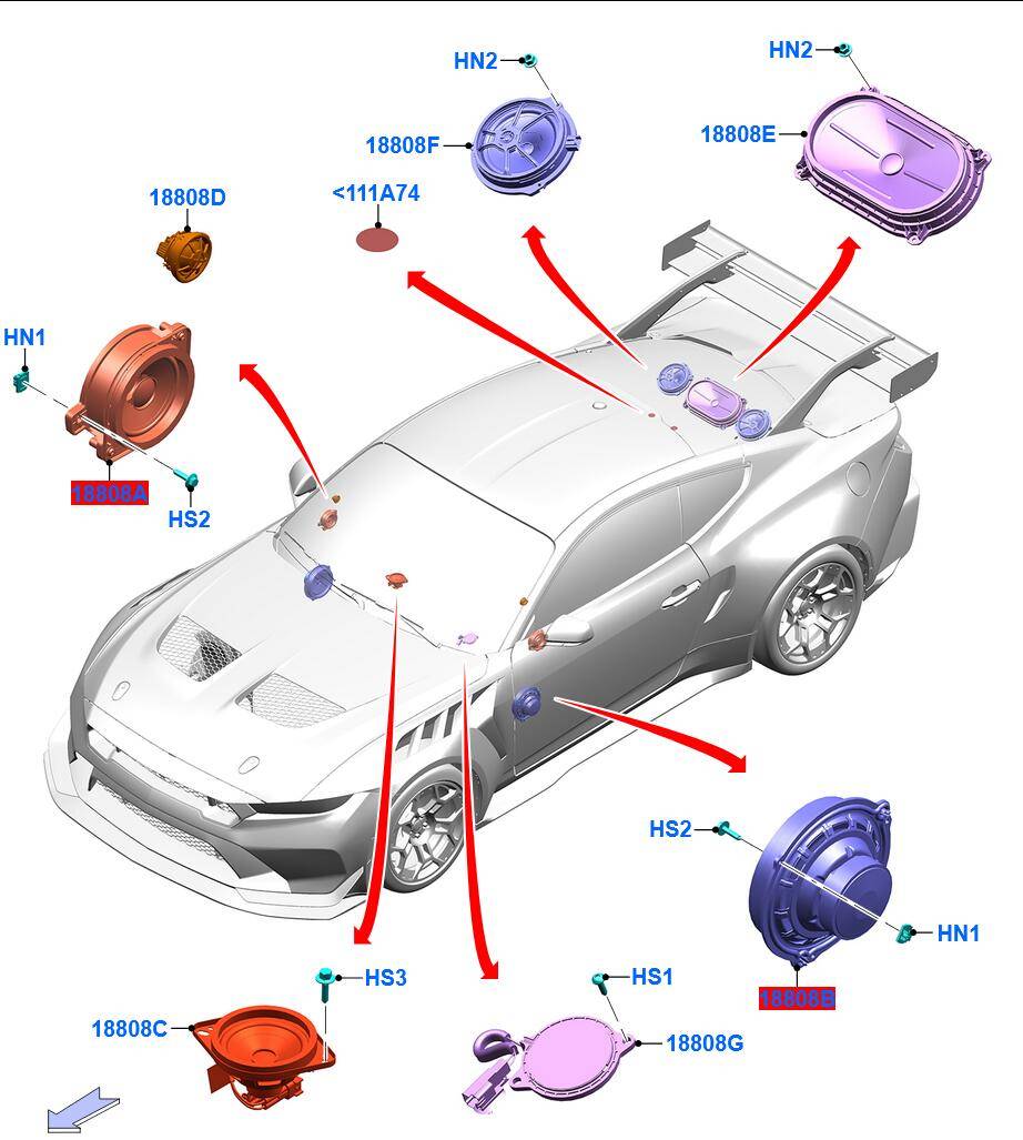 S650 Mustang Mustang GTD Information from ECat (Electronic Catalog) – Part Numbers, Technical Specs, Hidden Features 1734072914340-is