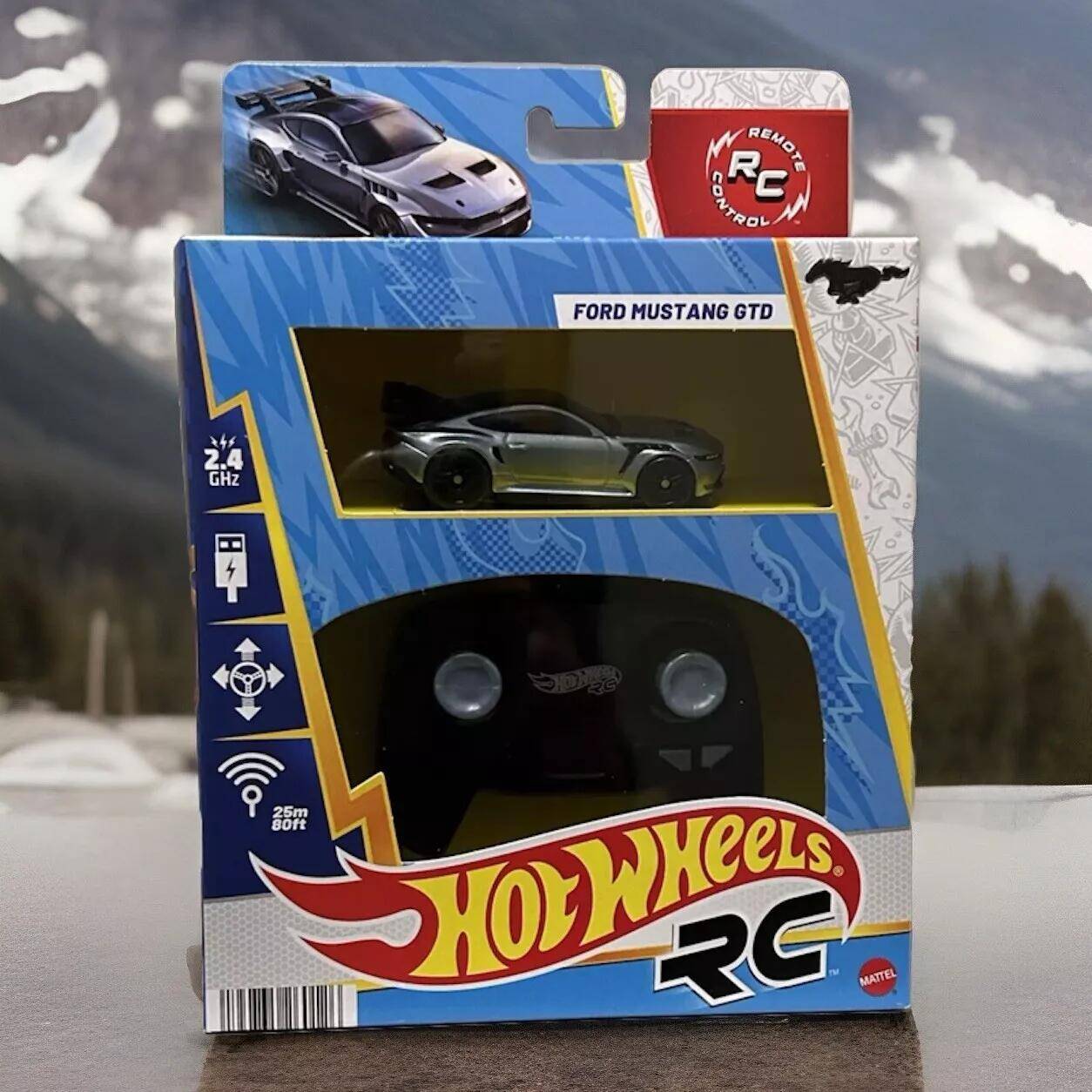 S650 Mustang First S650 2024 Ford Mustang Diecast! 1/18 Dark Horse in Carbonized Gray 1737689373860-2v