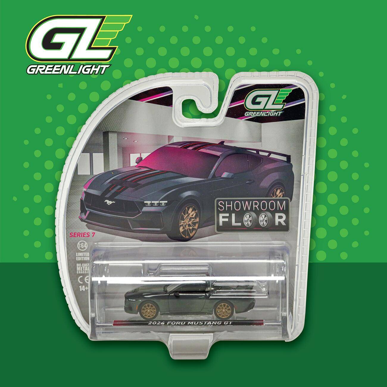 S650 Mustang First S650 2024 Ford Mustang Diecast! 1/18 Dark Horse in Carbonized Gray 1742569488674-5w