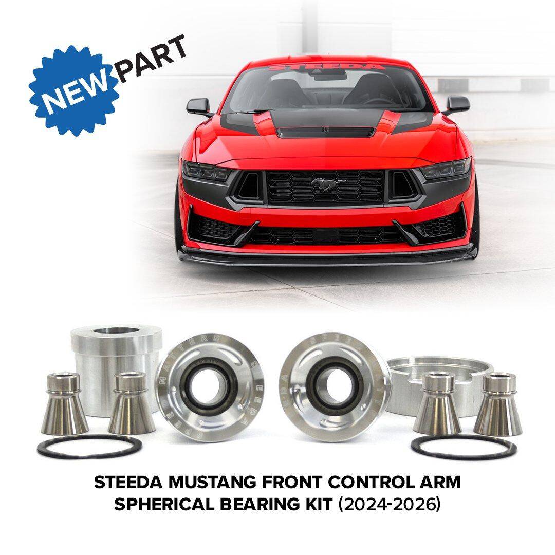 S650 Mustang Steeda Mustang Front Control Arm Spherical Bearing Kit for the S650! 1744335813971-6