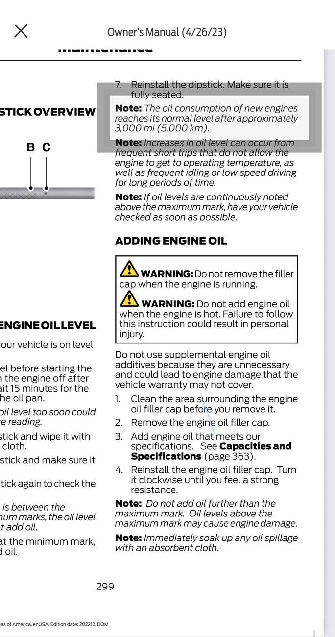 S650 Mustang Check the oil level on your new Mustangs ASAP 1747598967925-5s