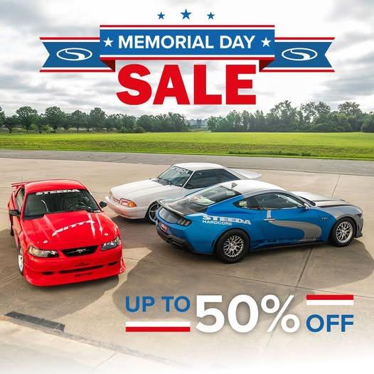 S650 Mustang Steeda Memorial Day Sale - Save up to 50% Off! 1748134664848-t3