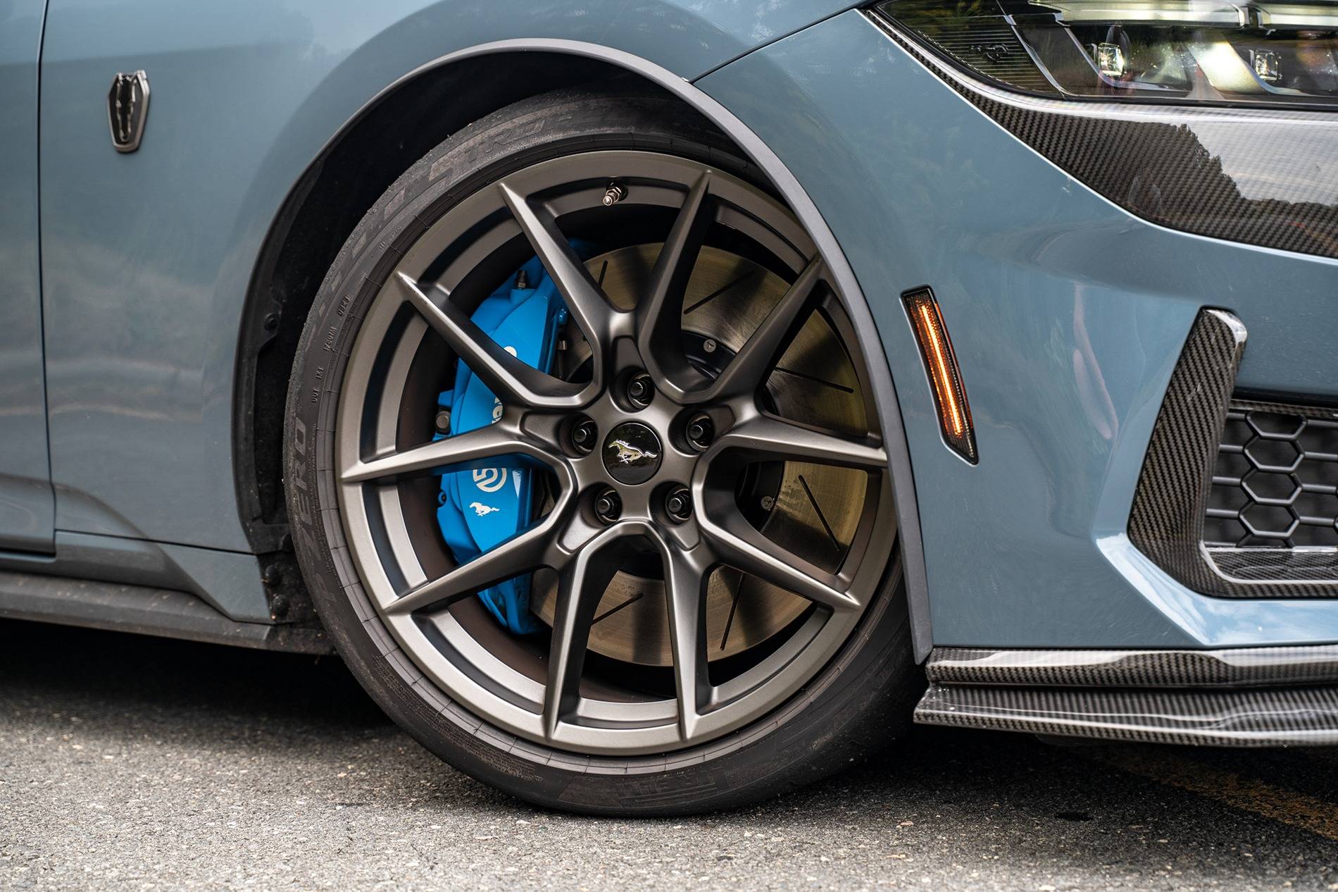 S650 Mustang 2024 Mustang Baer Eradispeed+ Rotors TESTED | 60-0 Braking & Road Course & More 19