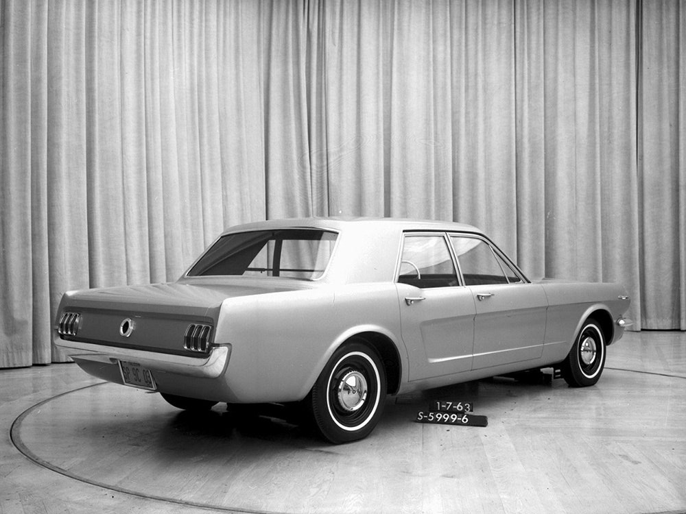 S650 Mustang S650 Mustang Sedan Renderings 1964-Ford-Mustang-four-door-model