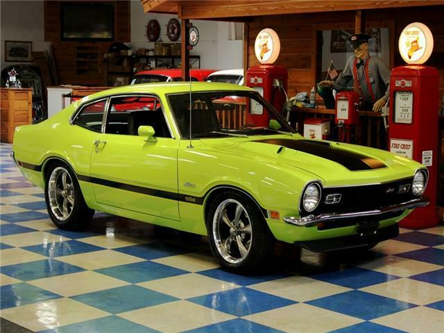 S650 Mustang Would You Consider a Smaller Foxbody Inspired Mustang? 1971-ford-maverick-grabber-lime-green-black-8