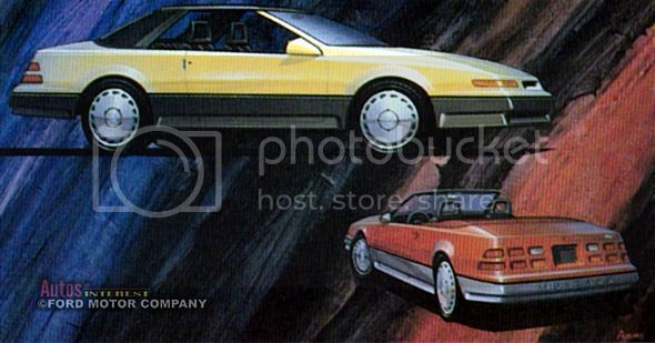 S650 Mustang “Next Gen” Mustang Will be Electric (EV) Only Claims Autoline 1982-SN8-Mustang-convertible-sketches_zps410c7dfa
