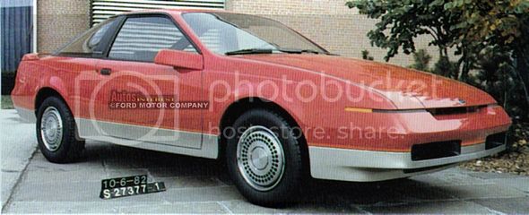 S650 Mustang “Next Gen” Mustang Will be Electric (EV) Only Claims Autoline 1982-SN8-Mustang-model-front-right_zps15efb6b0
