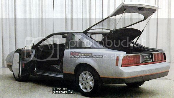 S650 Mustang “Next Gen” Mustang Will be Electric (EV) Only Claims Autoline 1983-SN8-Mustang-running-prototype-rear-left_zpsd703b7d0