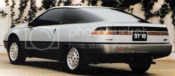 S650 Mustang “Next Gen” Mustang Will be Electric (EV) Only Claims Autoline 1984-ST16-Mustang-full-size-clay-model-rear-left_zps24049652