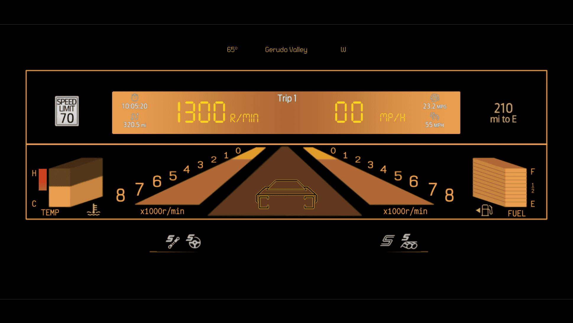 S650 Mustang What if there were more Classic Gauge Clusters? 1987 Subaru XT