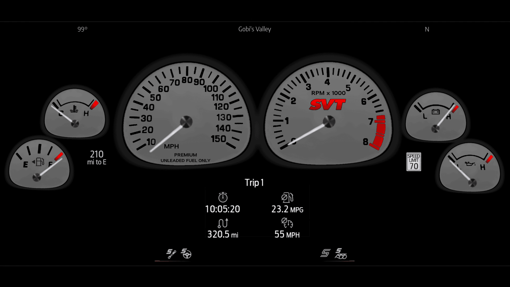 S650 Mustang What if there were more Classic Gauge Clusters? 2003 SVT Cobra