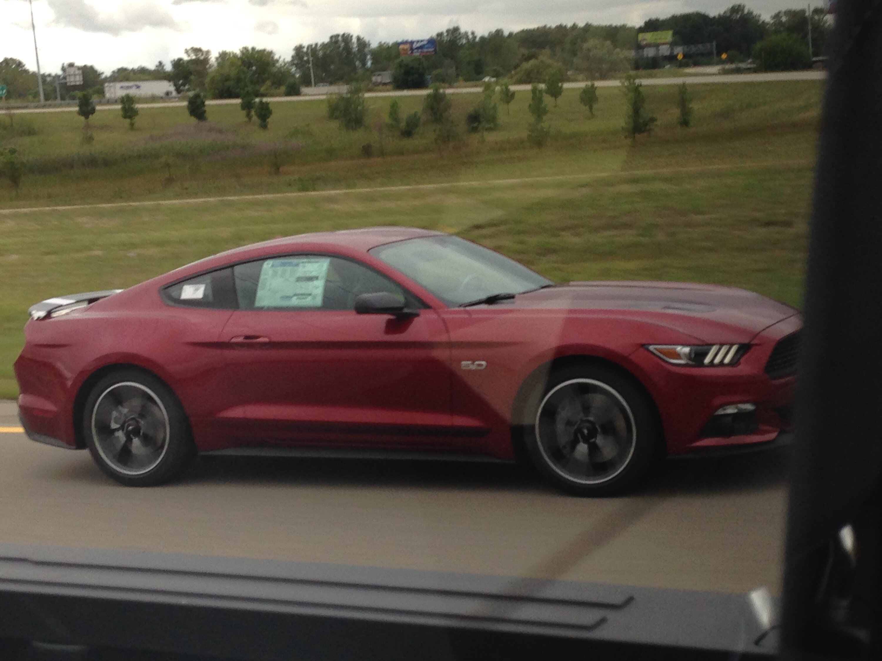 S650 Mustang Saw 2024 Mustang this morning.  No pictures just FYI 2015 Cali Special Spotted.JPG