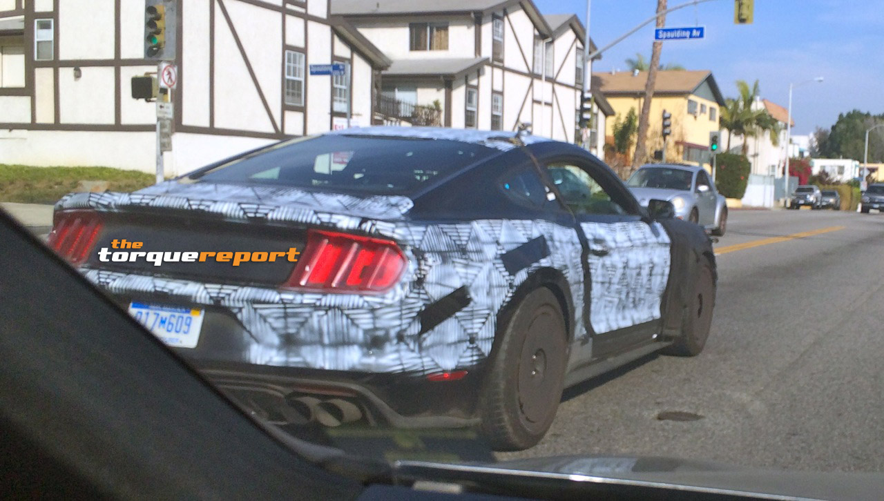S650 Mustang First Look: S650 Mustang Prototype Spied With Production Body! 📸 2015 Ford Mustang GT350 - Spy - 0002