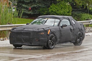 S650 Mustang First Look: S650 Mustang Prototype Spied With Production Body! 📸 2015-Ford-Mustang-prototype-front-three-quarter2 (1)