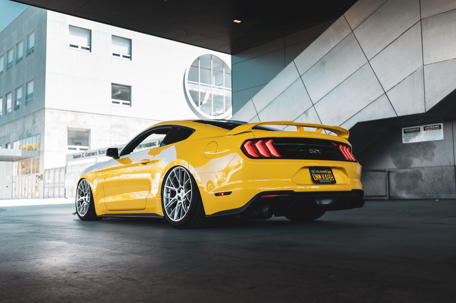 S650 Mustang Blaque Diamond BD-F18 BD-D25 BD-F29 Flow Forged Series - Vibe Motorsports 2018_Ford_Mustang_GT_Blaque_Diamond_Wheels_BDF18_20_inch_Brushed_Silver-19-1