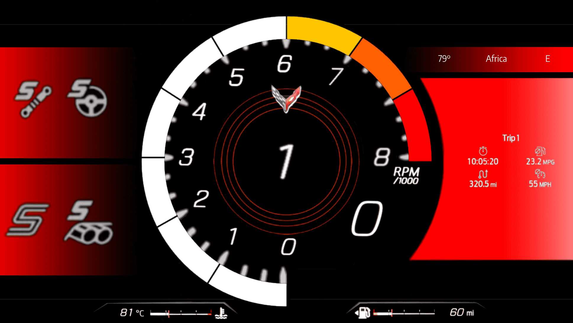 S650 Mustang What if there were more Classic Gauge Clusters? 2021 Corvette