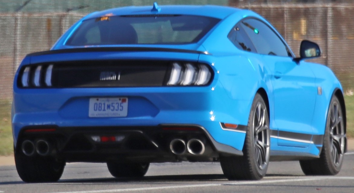 S650 Mustang S650 is out there somewhere, isn't she? 2022 Grabber Blue Mach 1 US 2 (2)