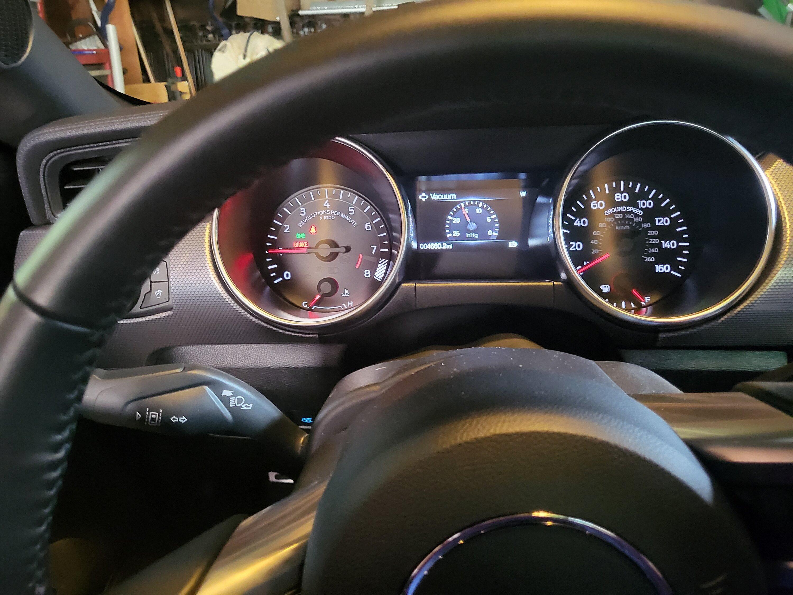 S650 Mustang The new dashboard is a big mistake IMO 20220610_154321