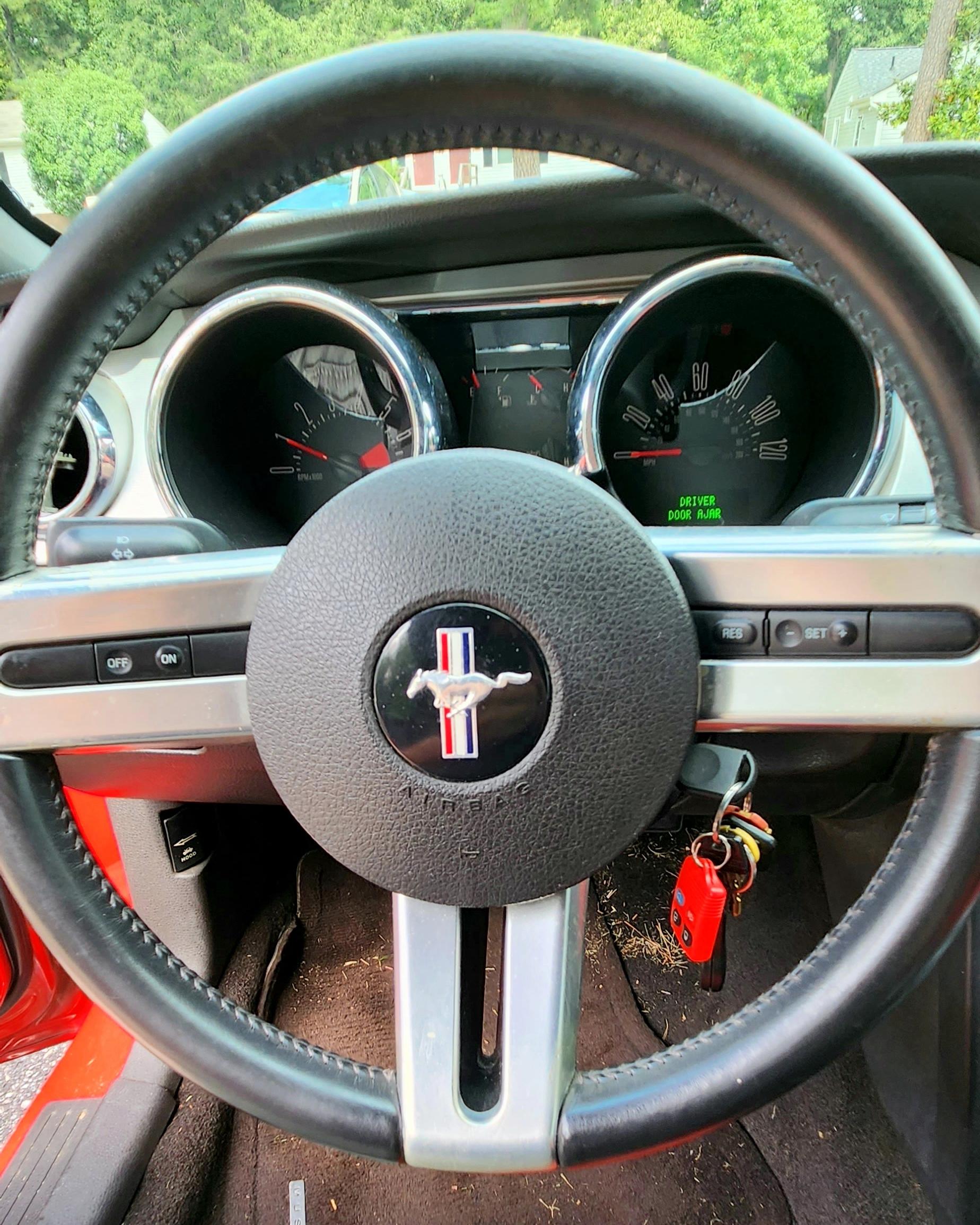 S650 Mustang 2024 S650 Mustang Steering Wheel 20220905_143740