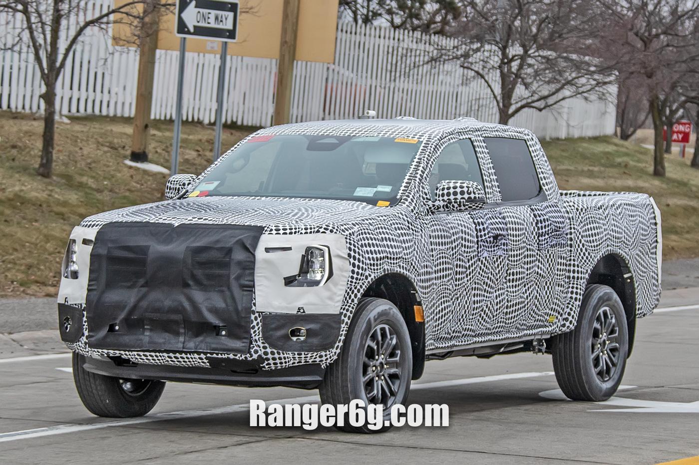 S650 Mustang First Look: S650 Mustang Prototype Spied With Production Body! 📸 2023-Ford-Ranger-Spied-7