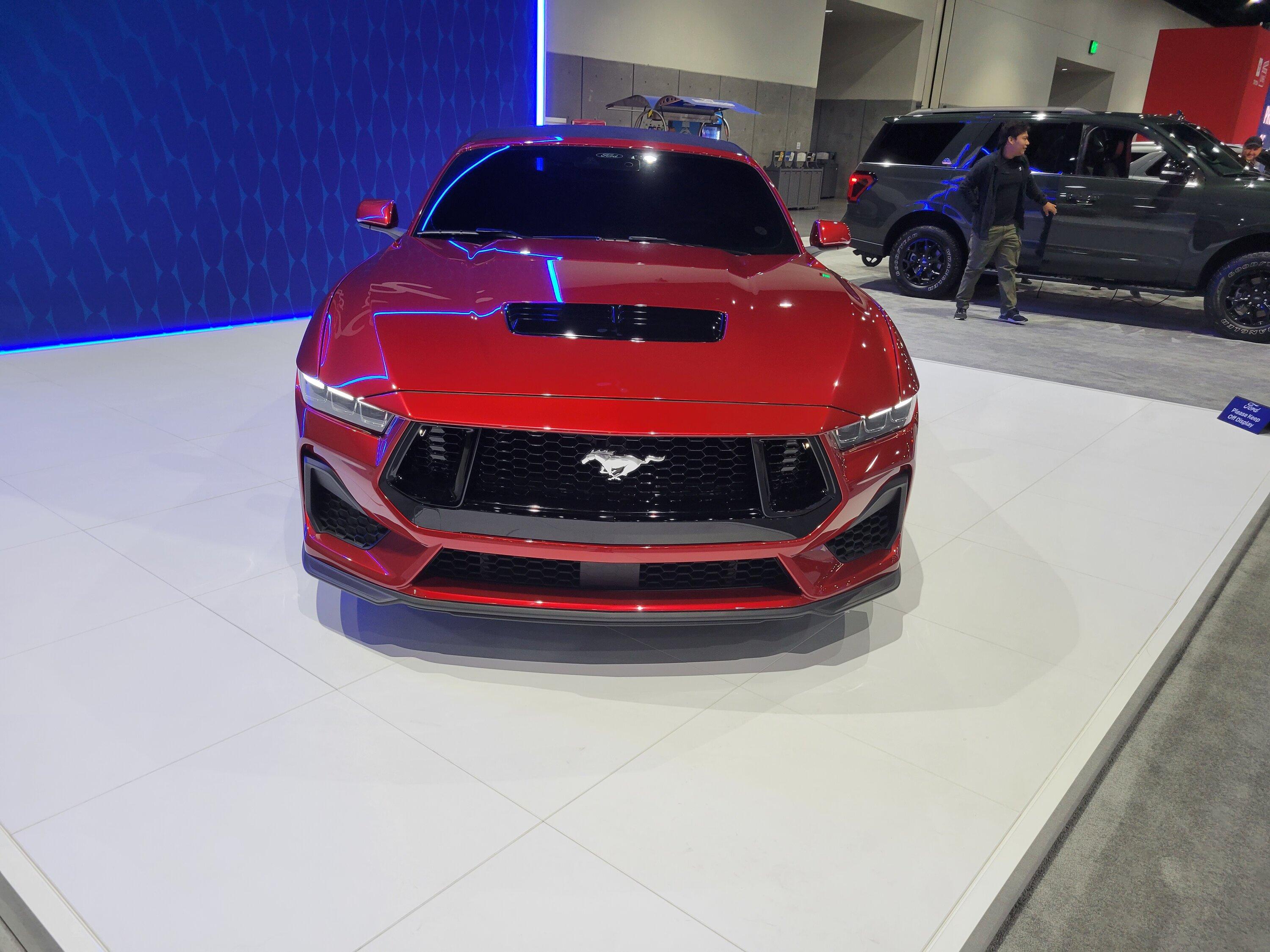 S650 Mustang S650 Convertible GT at the 2023 San Diego International Auto Show 20230102_101721