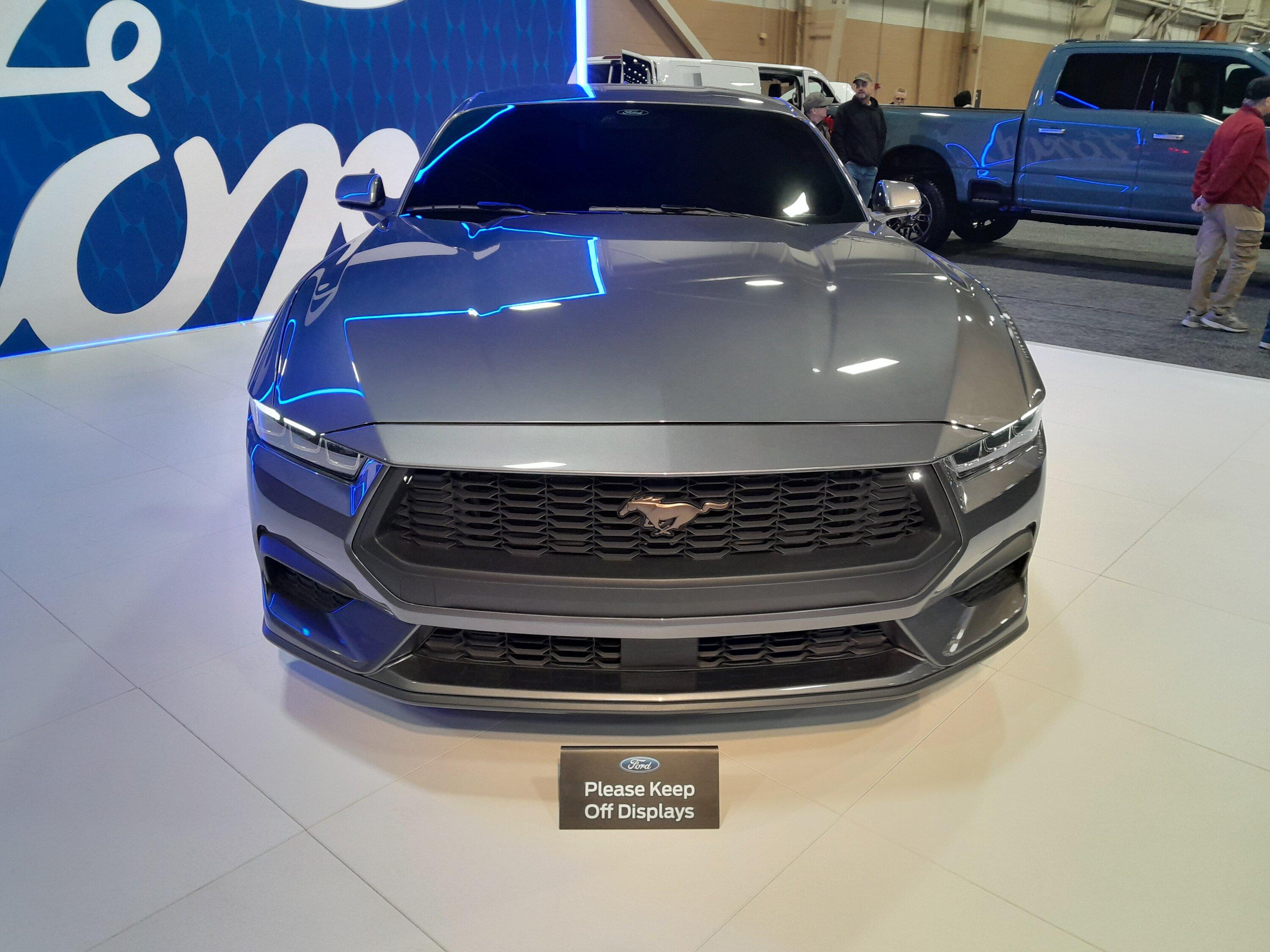 S650 Mustang 2024 Mustang Ecoboost from PA Auto Show 20230127_105856