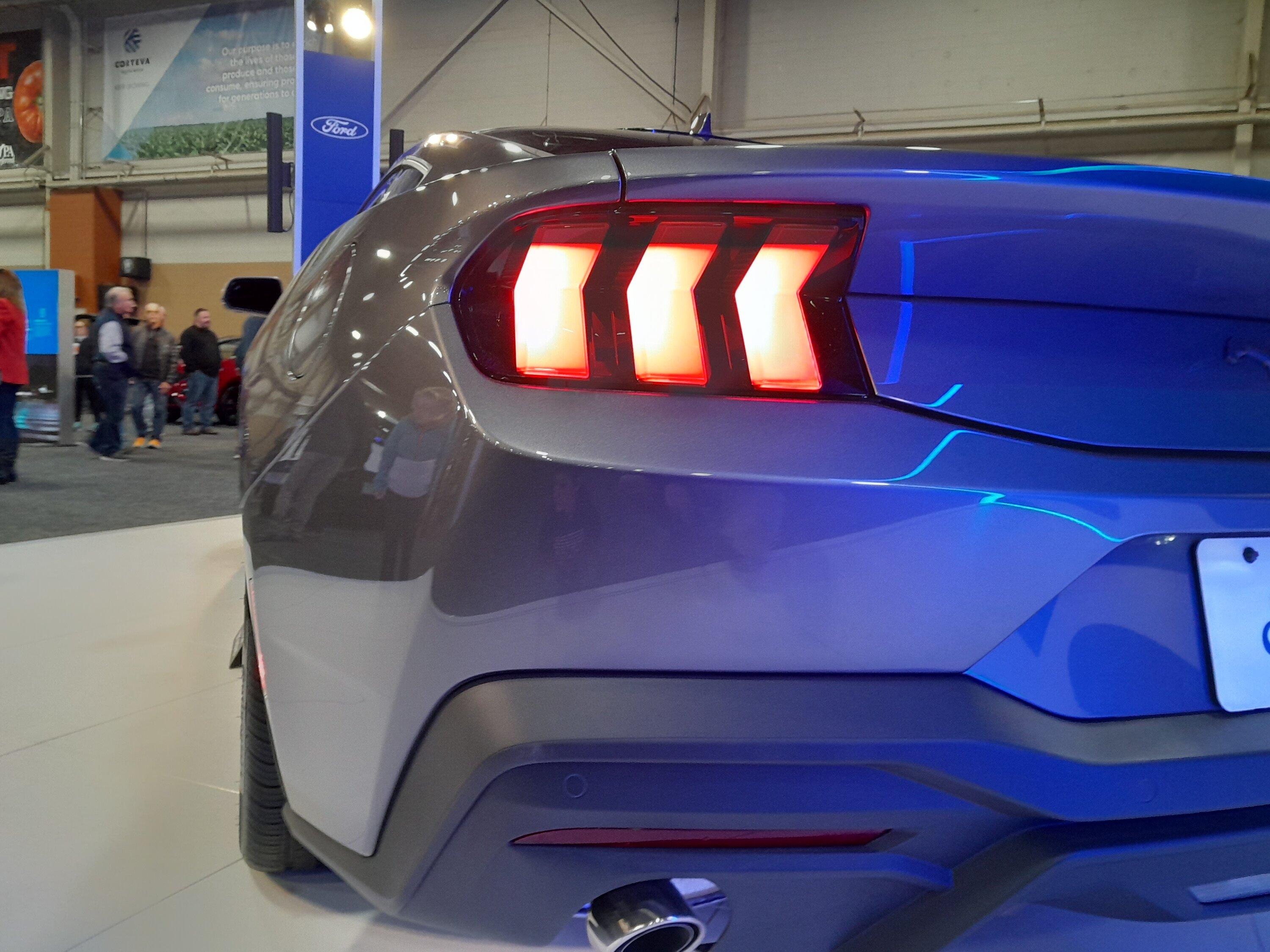 S650 Mustang 2024 Mustang Ecoboost from PA Auto Show 20230127_105923
