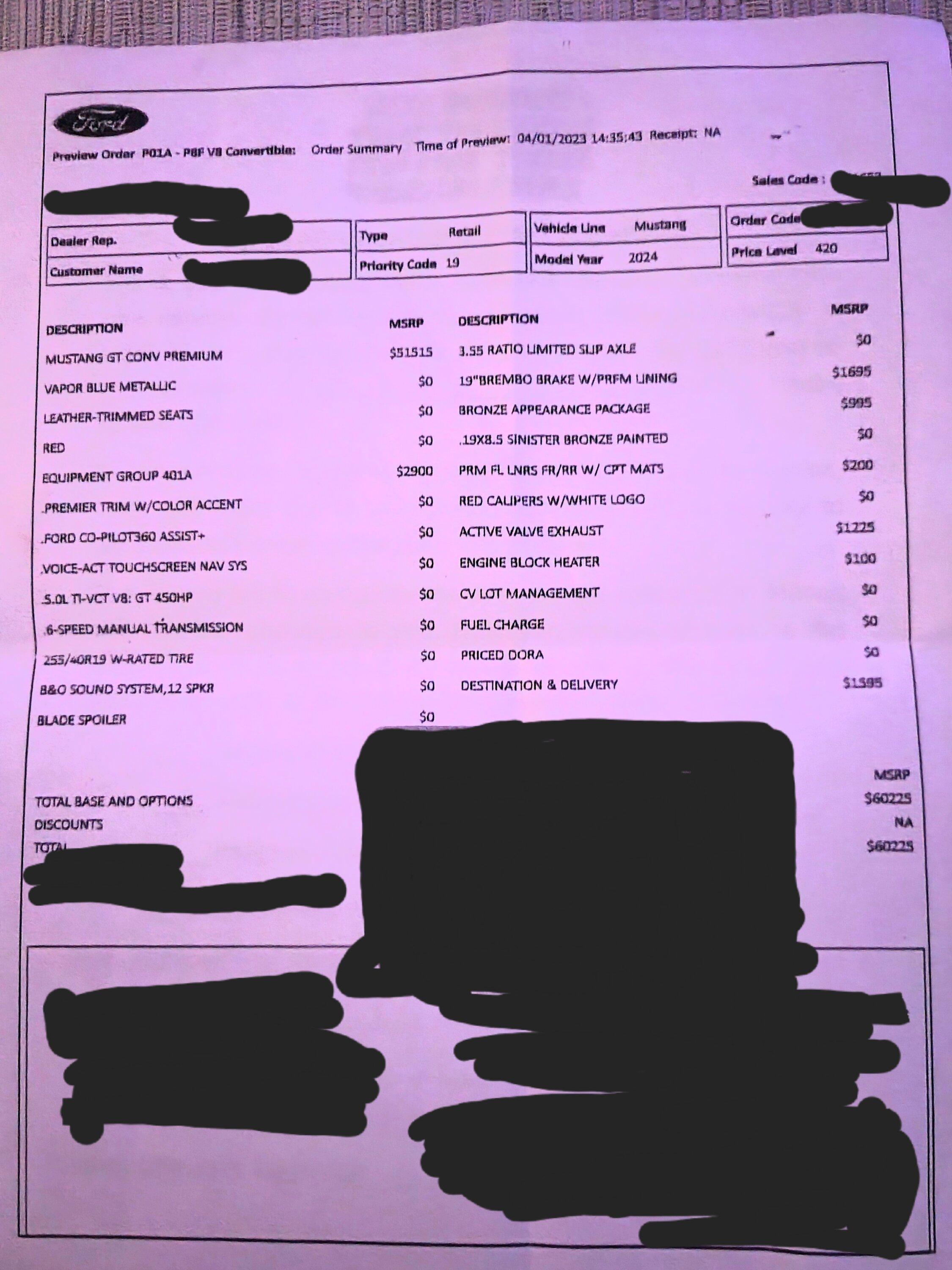 S650 Mustang 2024+ Mustang S650 Orders Tracking List & Stats [Enter Yours!] 20230403_144419