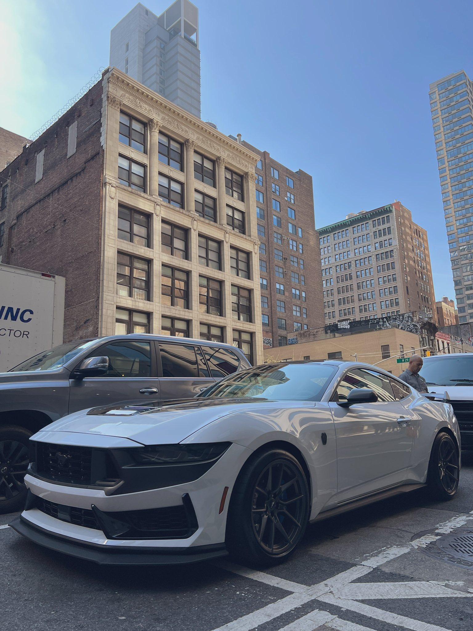 S650 Mustang NYIAS: Dark Horse Mustang (Blue Ember) & Engine Bay FIRST Look + 2024 Mustang GT Convertible 20230405_101840