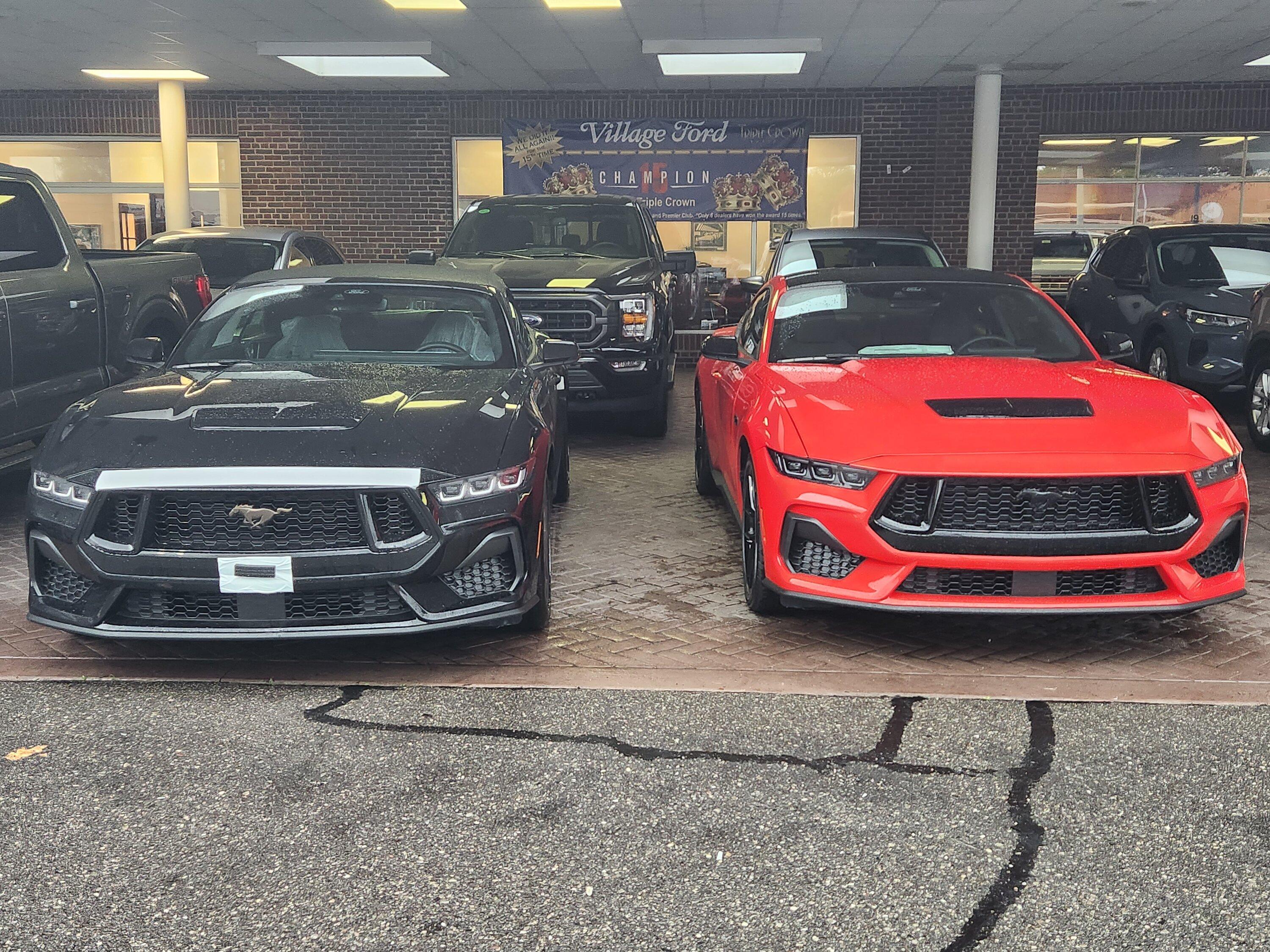 S650 Mustang First 2024 Mustang orders being shipped to dealers now! 20230817_153439