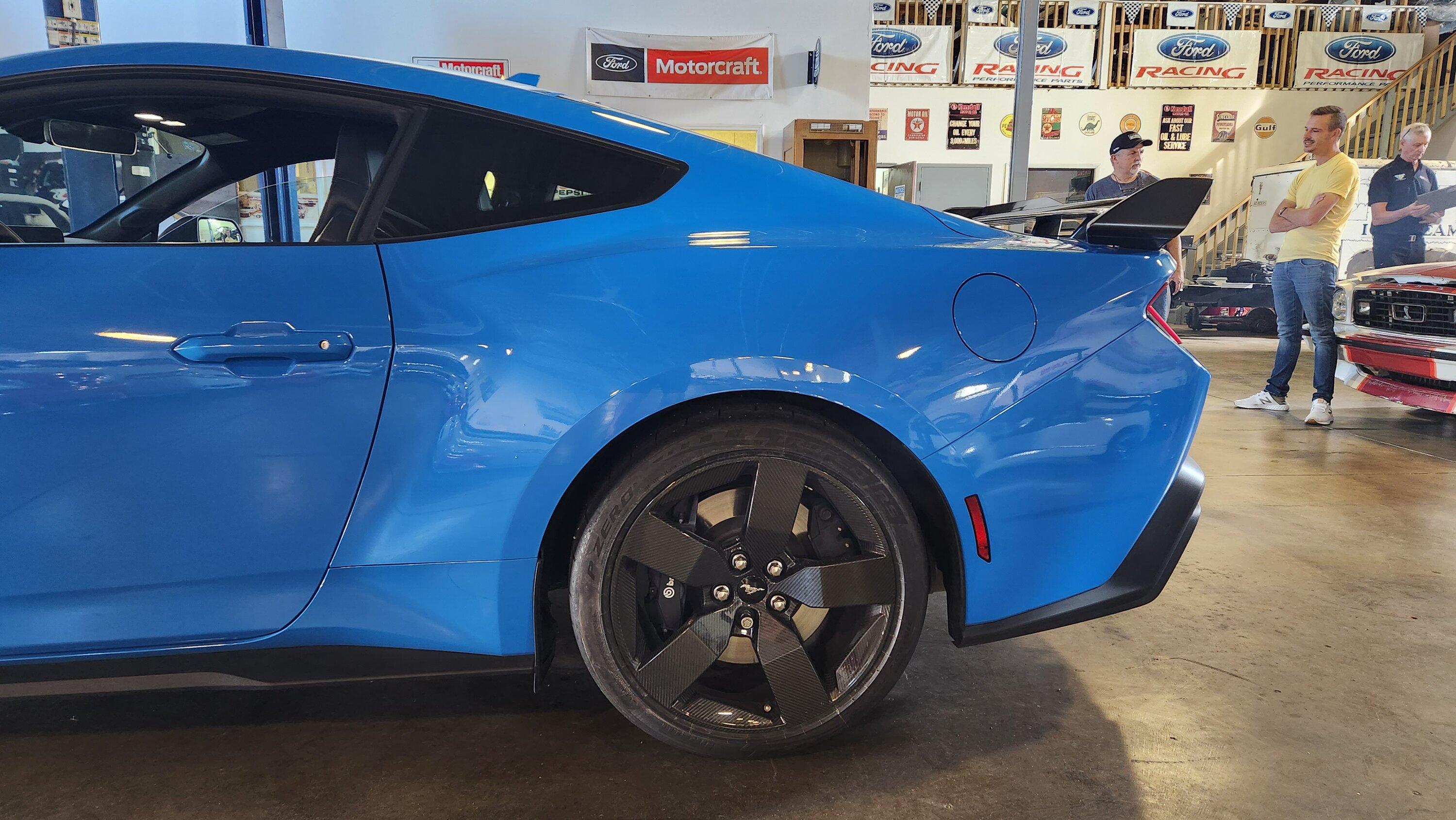 S650 Mustang Grabber Blue Dark Horse with Handling Pack in Detroit Area 20230818_102120