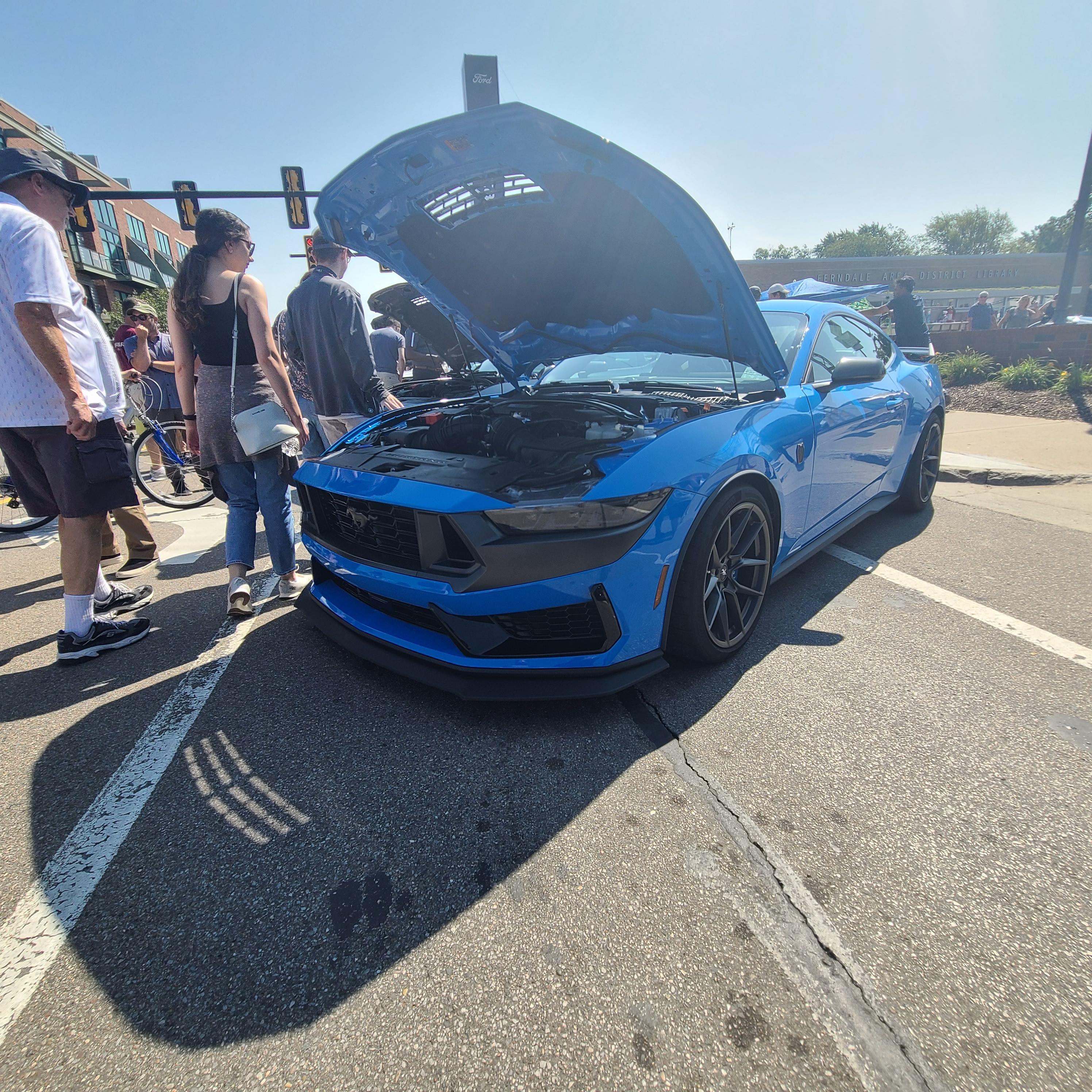 S650 Mustang 2024 Mustangs at Woodward Dream Cruise (Detroit 08/19) 20230819_114358