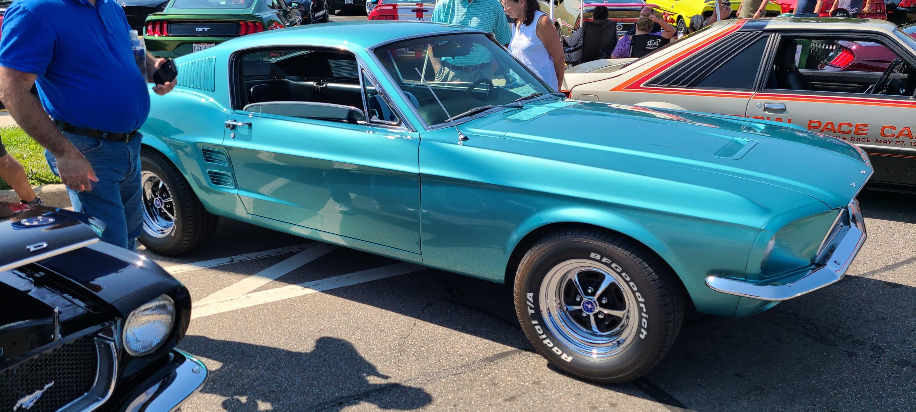 S650 Mustang 2024 Mustangs at Woodward Dream Cruise (Detroit 08/19) 20230819_115813