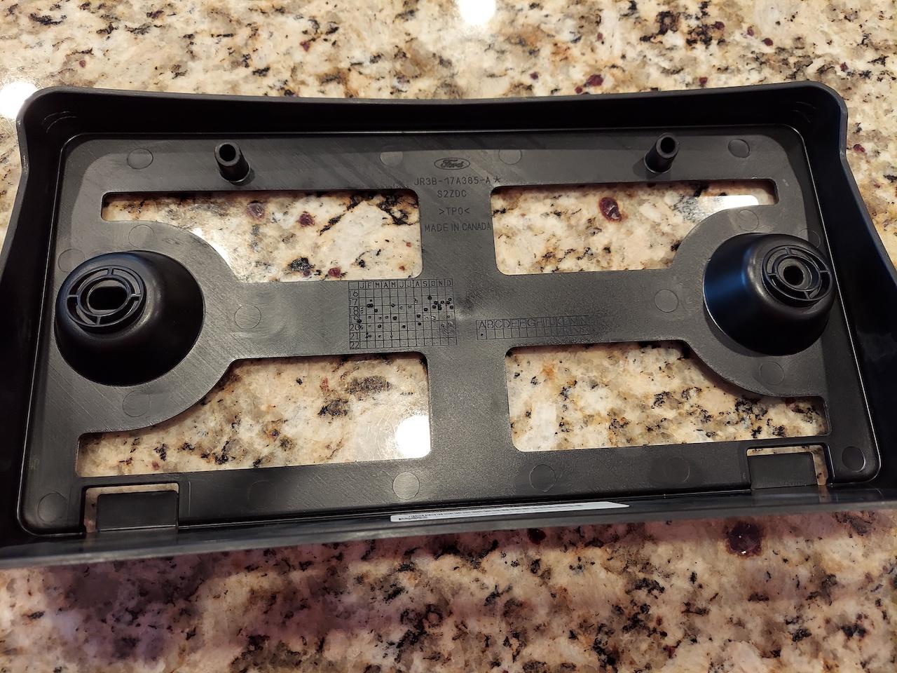 S650 Mustang Factory Front Plate Bracket 20230901_141035