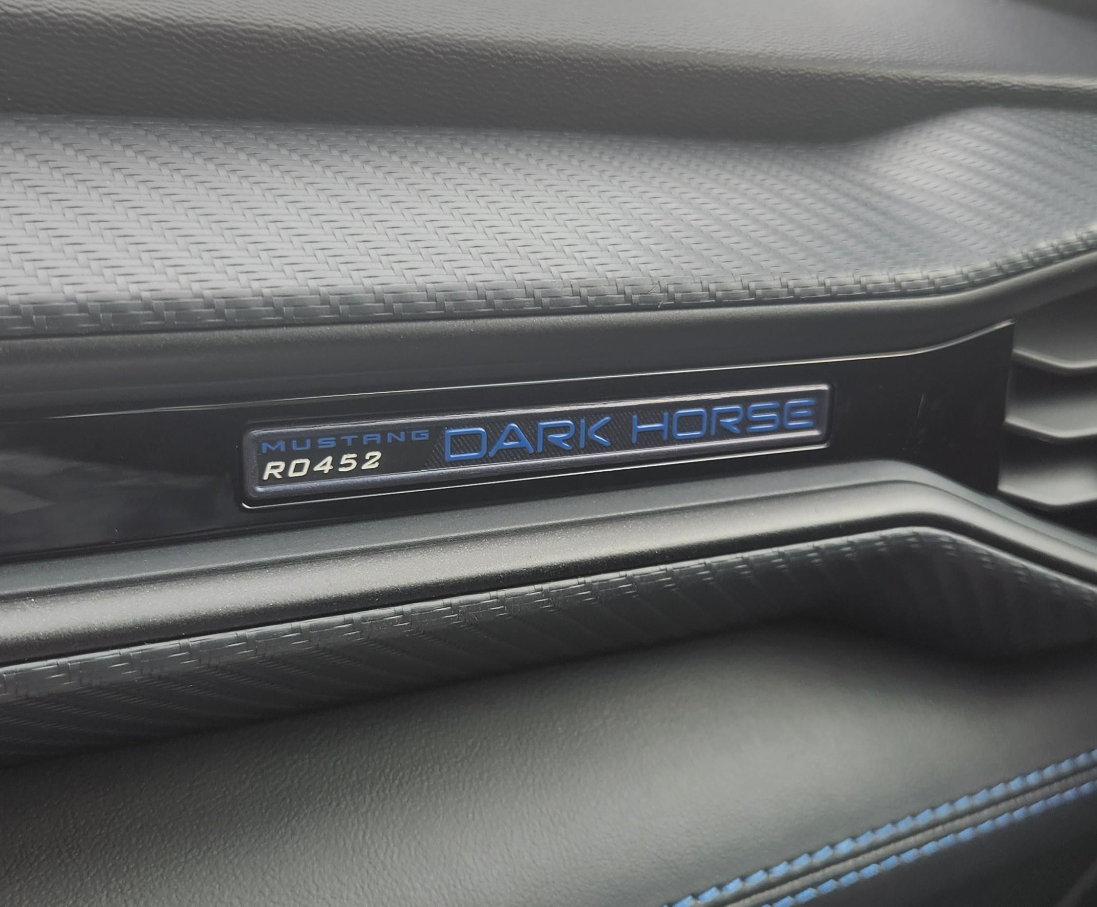 S650 Mustang Delivery Pics & Video: Pyroguy's Blue Ember Dark Horse, HP 20230905_165525~2