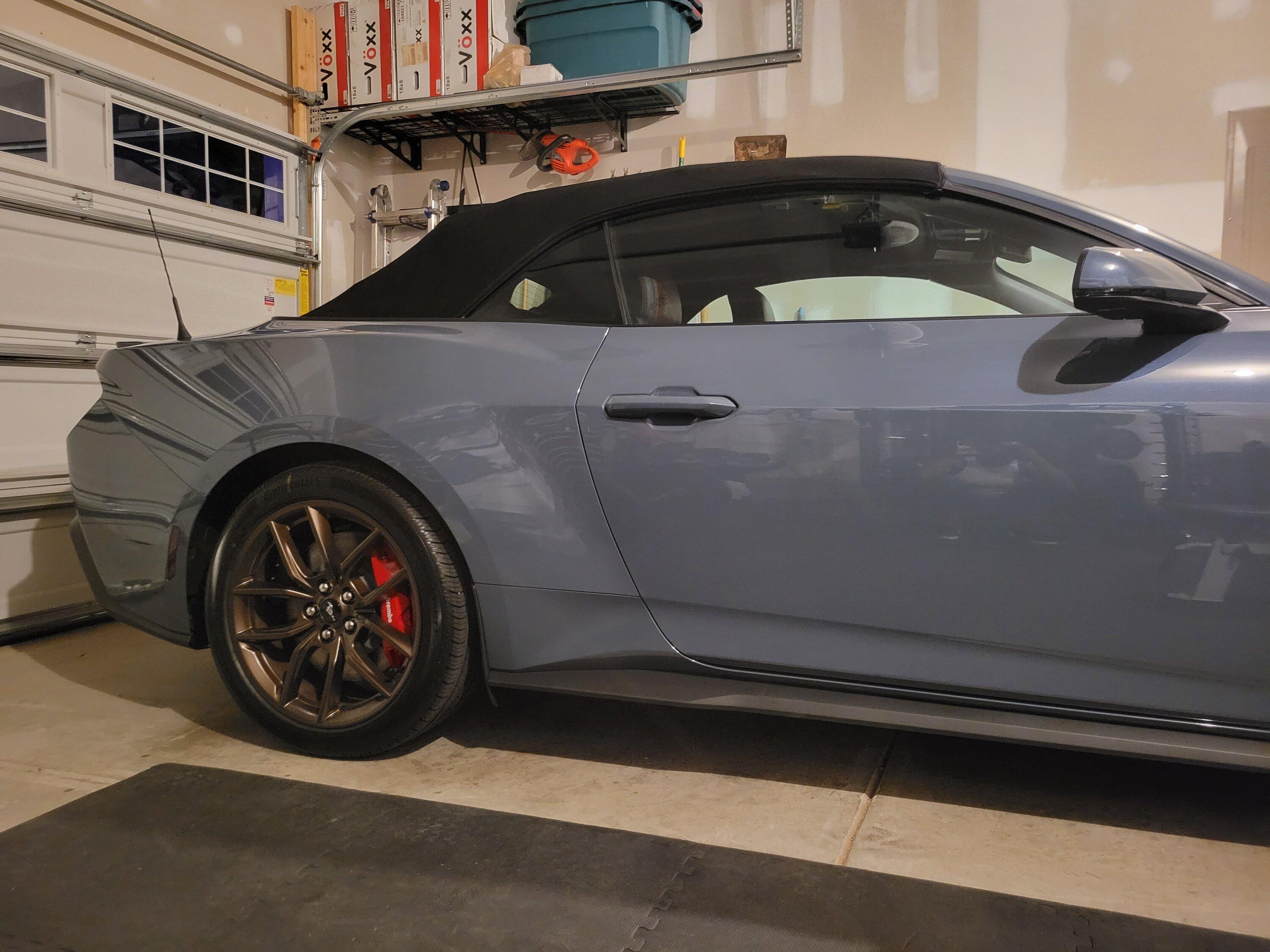 S650 Mustang ItsRoyo's vapor blue GT conv 20230905_201717