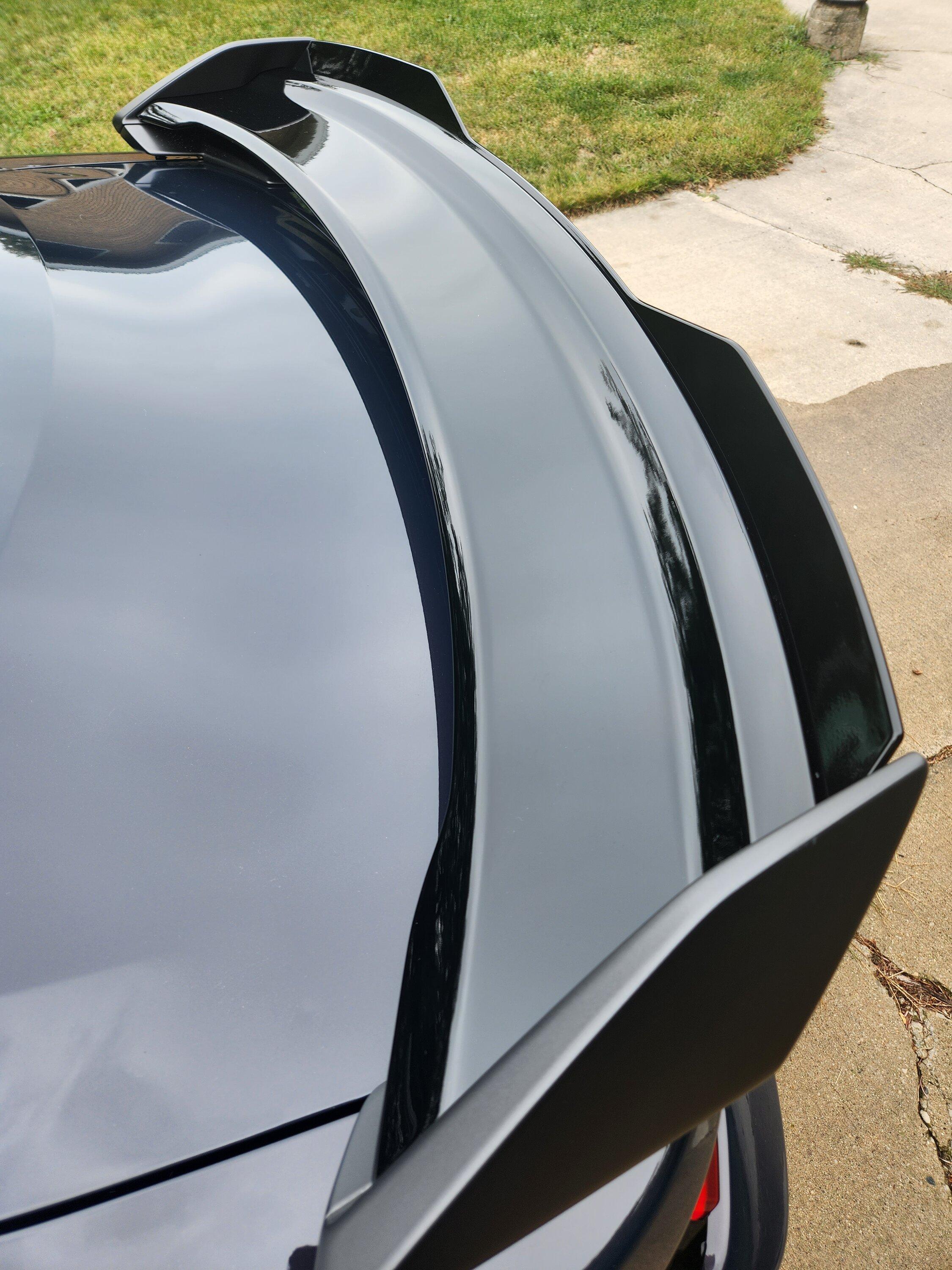 S650 Mustang Delivery Pics & Video: Pyroguy's Blue Ember Dark Horse, HP 20230910_115317