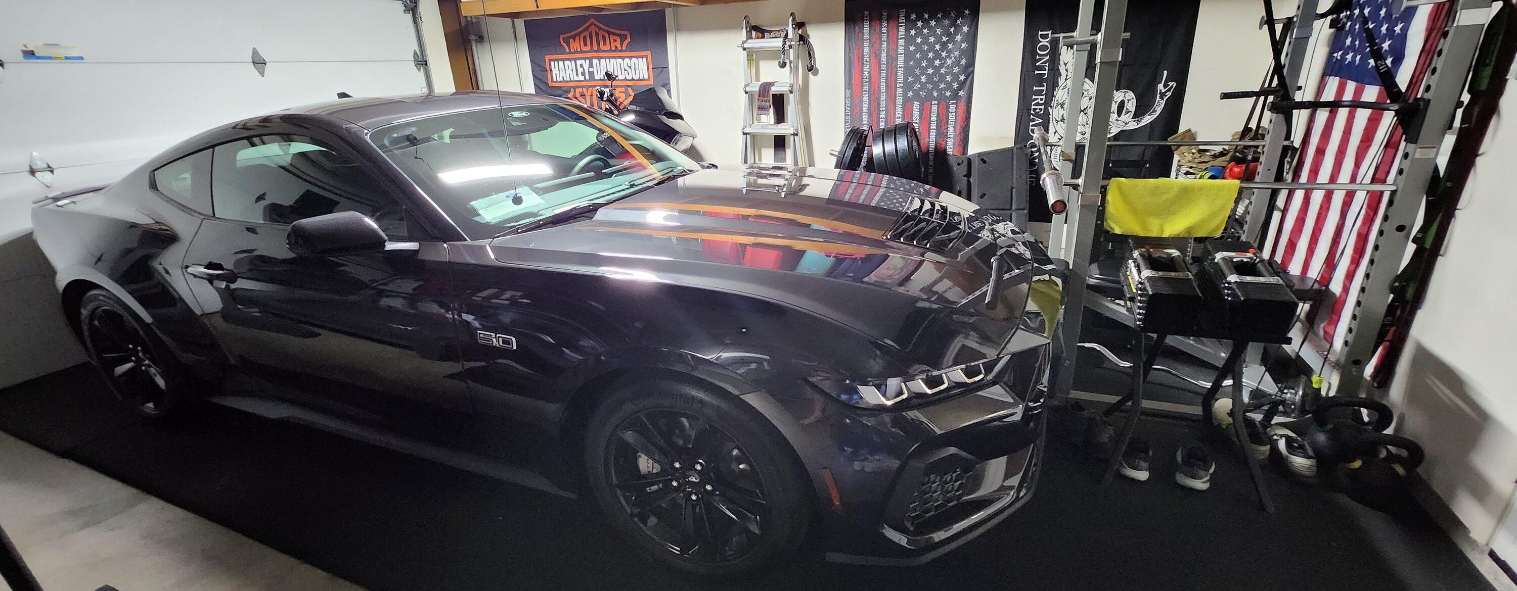 S650 Mustang RTR front splitter installed on my Ecoboost Premium HPP 20230923_092426