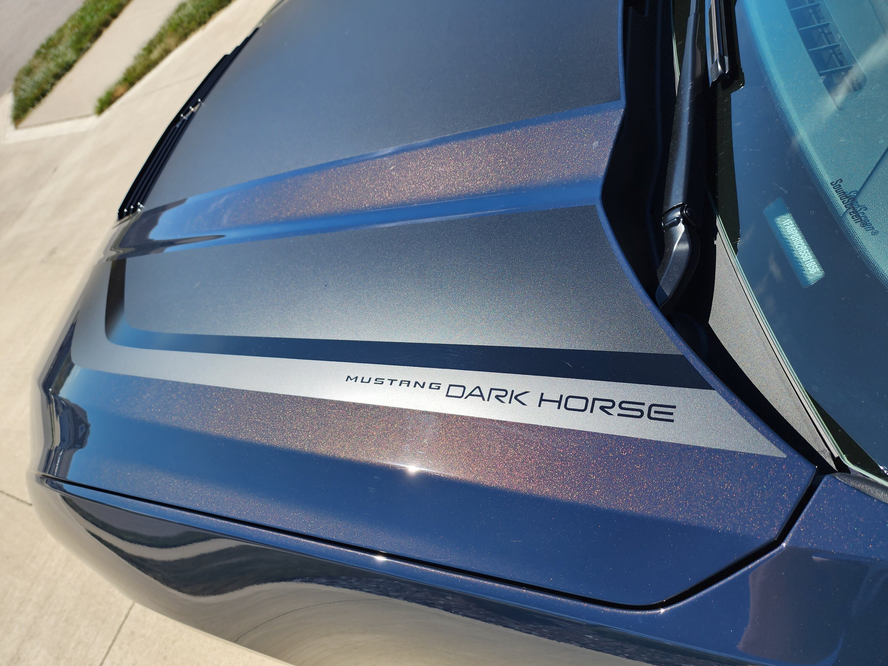 S650 Mustang Dark Horse Vinyl Hood Decals 20230924_133741