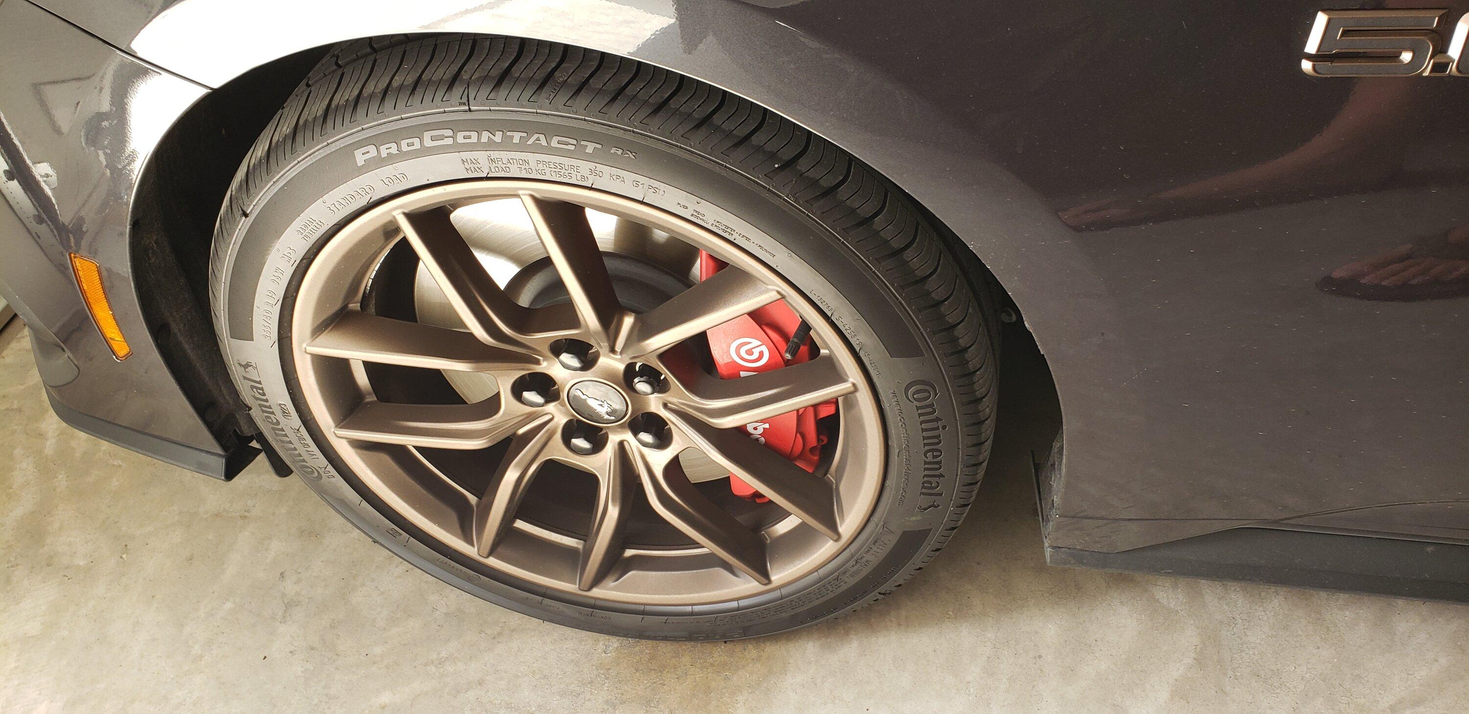 S650 Mustang Springs and spacers installed 20230925_125846