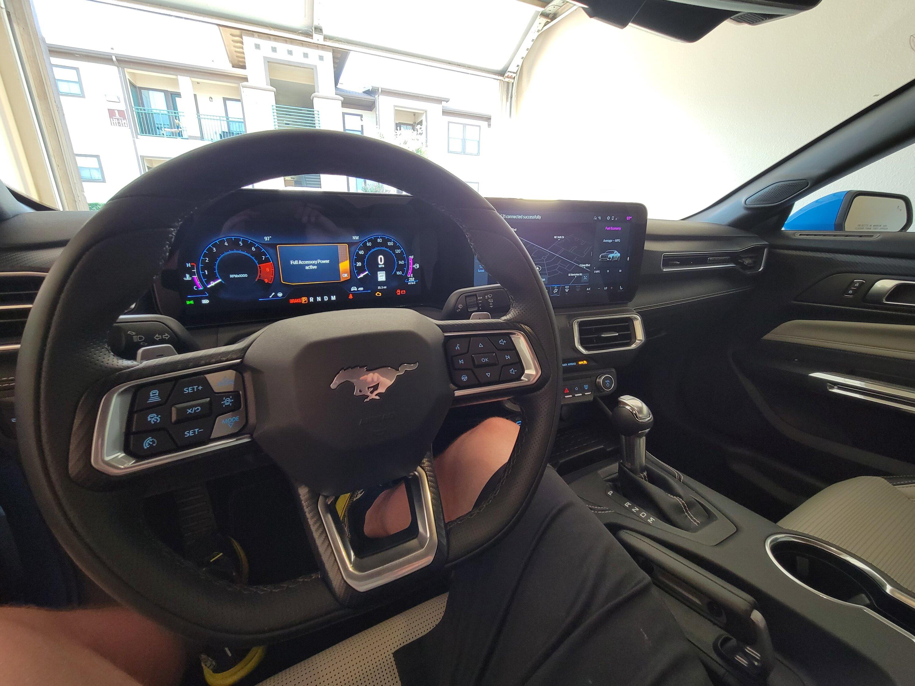 S650 Mustang Let’s post interior photos here! 20230927_174615