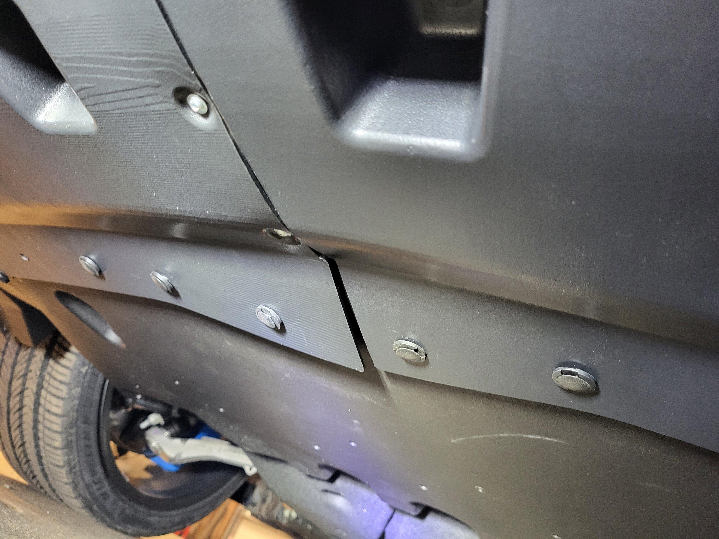 S650 Mustang RTR front splitter installed on my Ecoboost Premium HPP 20231111_140217