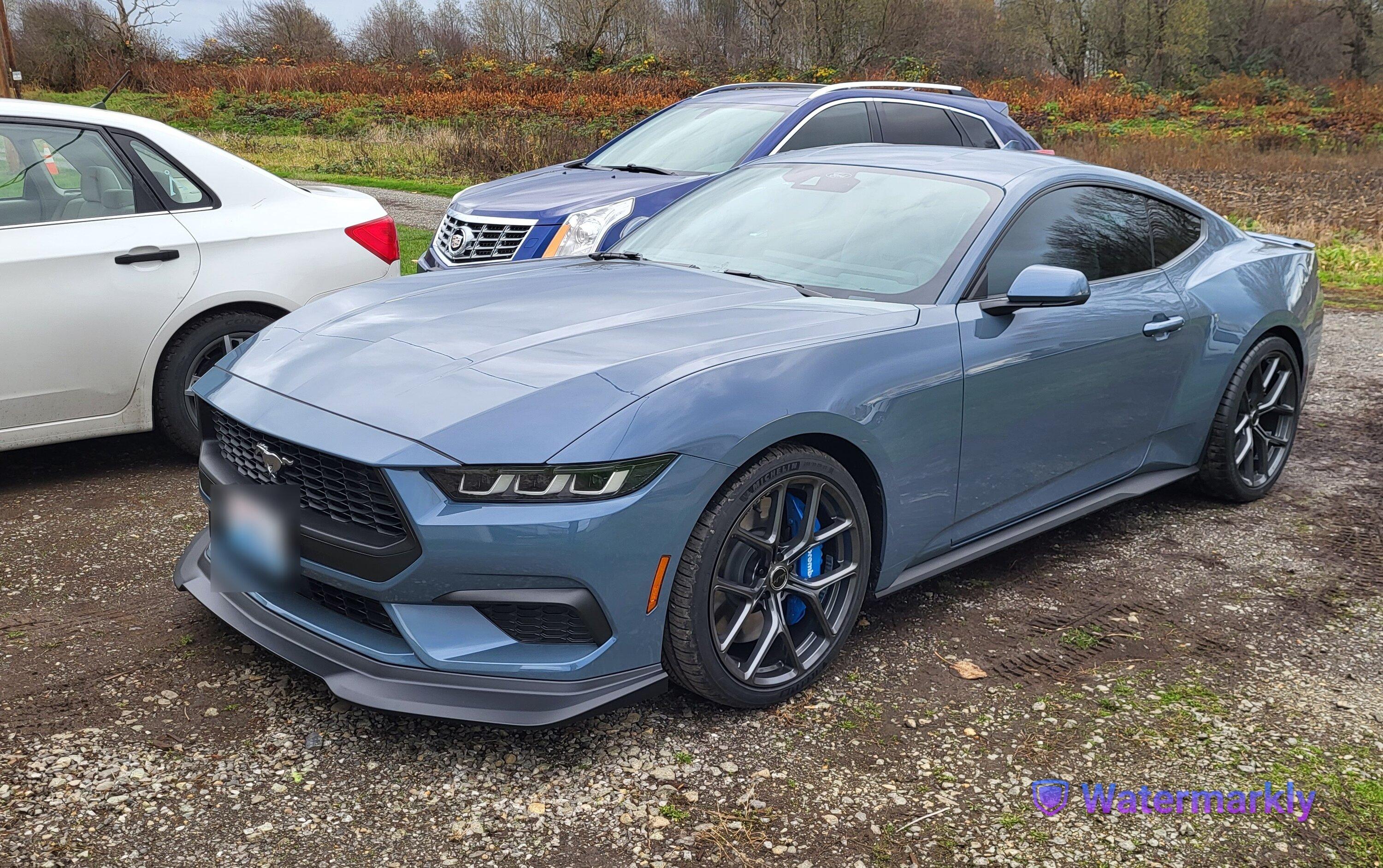 S650 Mustang RTR front splitter installed on my Ecoboost Premium HPP 20231111_141821~2