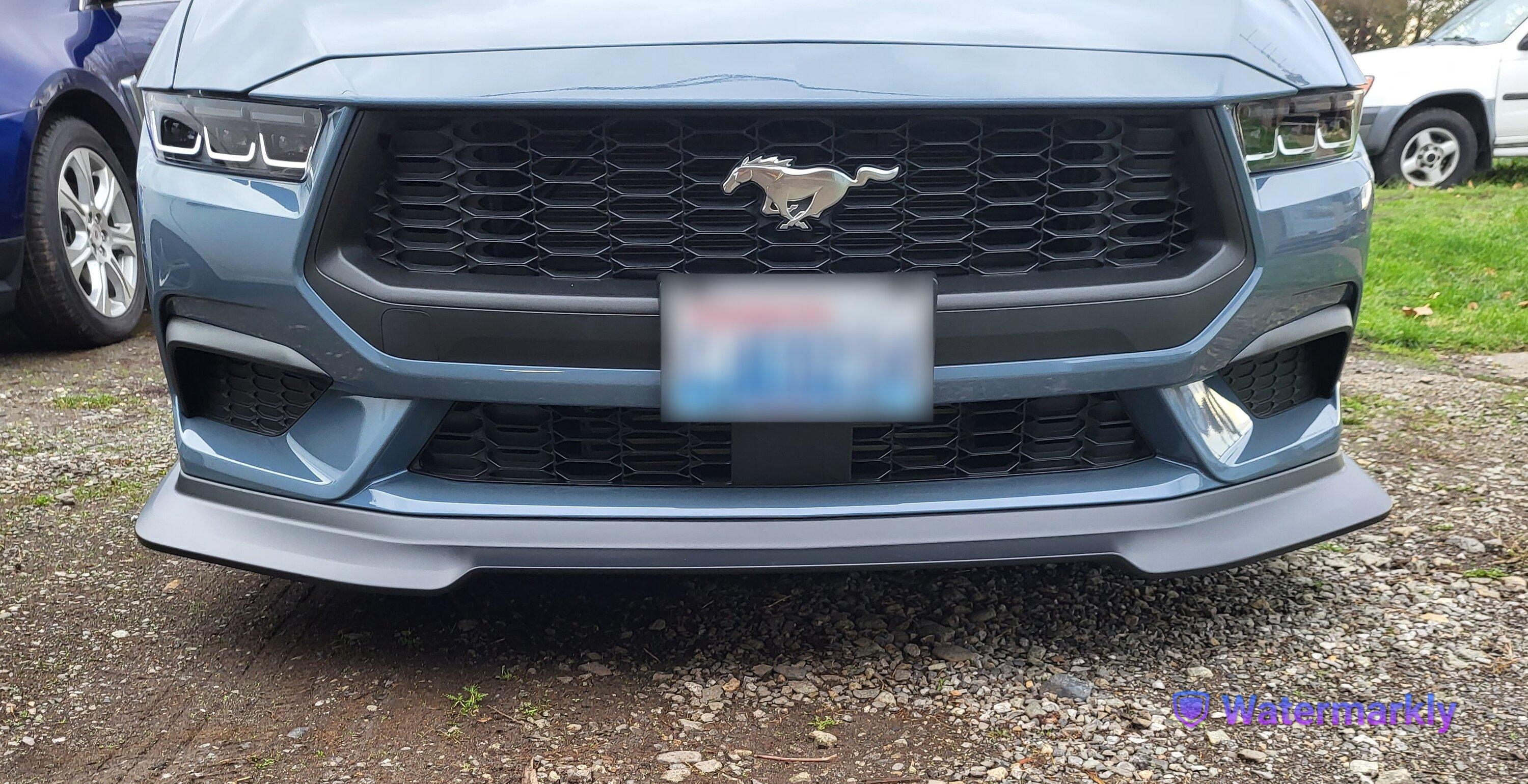 S650 Mustang RTR front splitter installed on my Ecoboost Premium HPP 20231111_141849~2