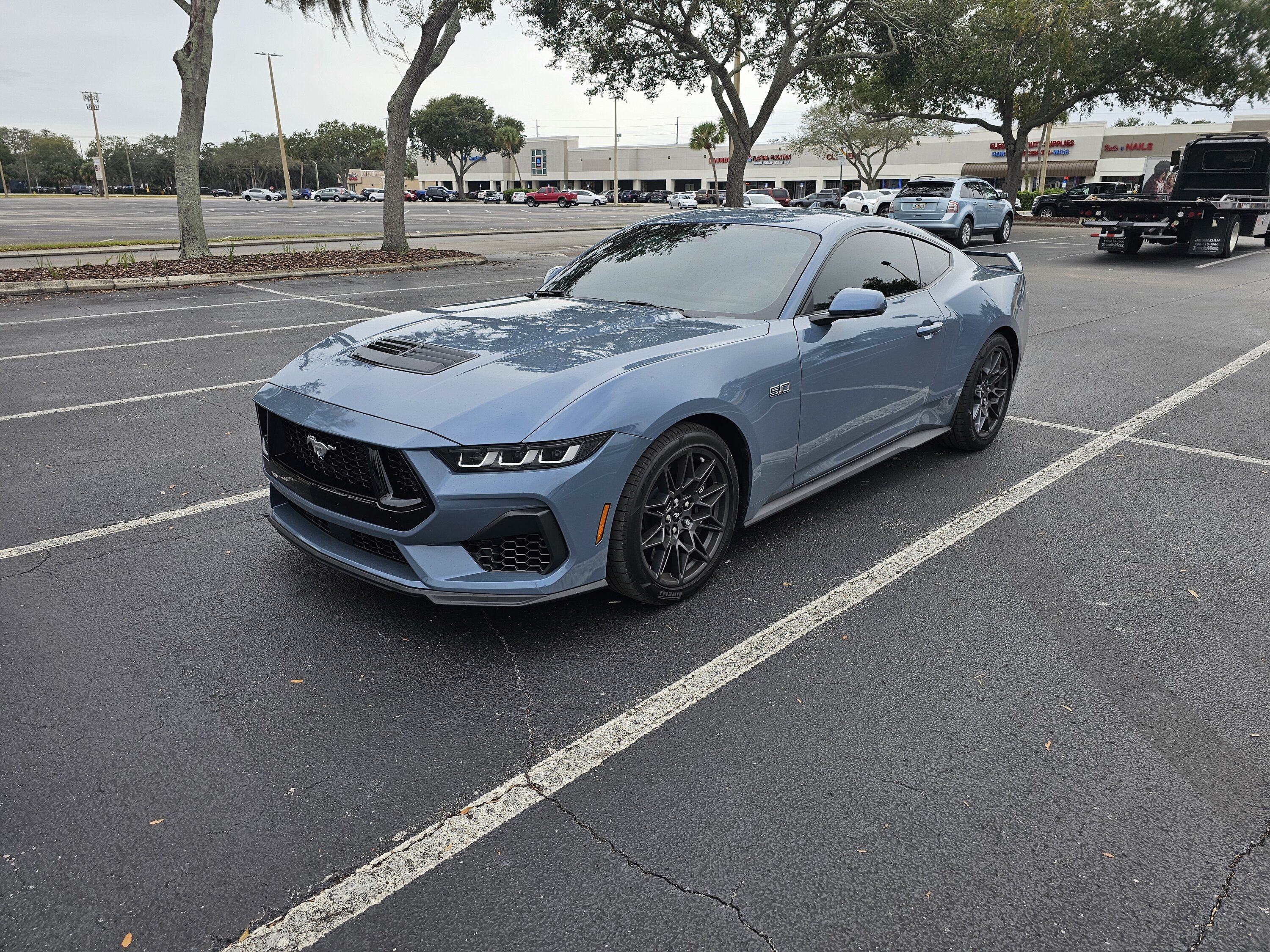 S650 Mustang Anyone taken delivery or seen in real life GT in Vapor Blue? 20231124_121349