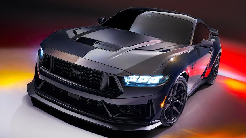S650 Mustang 🏴‍☠️ Mustang Dark Horse S and Dark Horse R Revealed! 2024-ford-mustang-dark-horse-driver-front-three-quaters