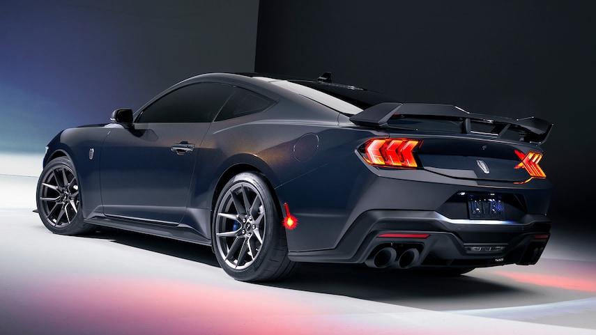 S650 Mustang 🏴‍☠️ Mustang Dark Horse S and Dark Horse R Revealed! 2024-ford-mustang-dark-horse-rear-driver-three-quaters